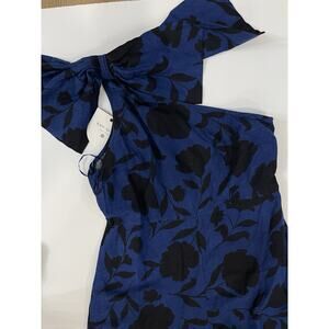 Kate Spade x Target NWT Classic blue and black Rose Jumpsuit side zip wide 10